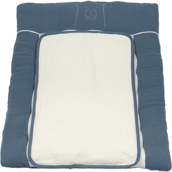Be Be 's Collection Cambiador Muselina azul oscuro 55 x 70 cm Be Be 's Collection Cambiador Muselina Azul Oscuro 55 X 70 Cm -Tienda De Mesa De Pañales be be s collection cambiador muselina azul oscuro 55 x 70 cm a326023 2