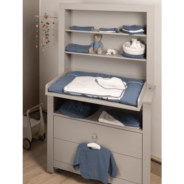 Be Be 's Collection Colchón cambiador azul oscuro 85 x 70 cm Be Be 's Collection Colchón Cambiador Azul Oscuro 85 X 70 Cm -Tienda De Mesa De Pañales be be s collection colchon cambiador azul oscuro 85 x 70 cm a325438 1