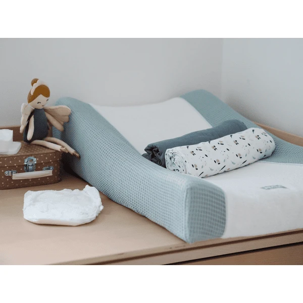 BEABA ® Funda para cambiador Sofalange verde azul BEABA ® Funda Para Cambiador Sofalange Verde Azul -Tienda De Mesa De Pañales beaba funda para cambiador sofalange verde azul a365393 2