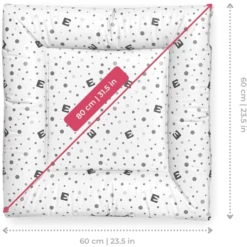 Bianconiglio Kids ® Cambiador FLAFFI Blanco/gris 60 X 60 Cm 4 Bianconiglio Kids ® Cambiador FLAFFI Blanco/gris 60 X 60 Cm -Tienda De Mesa De Pañales bianconiglio kids cambiador flaffi blanco gris 60 x 60 cm a351594 2