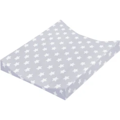 Cambiador JULIUS ZÖLLNER Bandeja De 2 Bordes De Papel De Aluminio Estrellas Gris 50 X 65 Cm