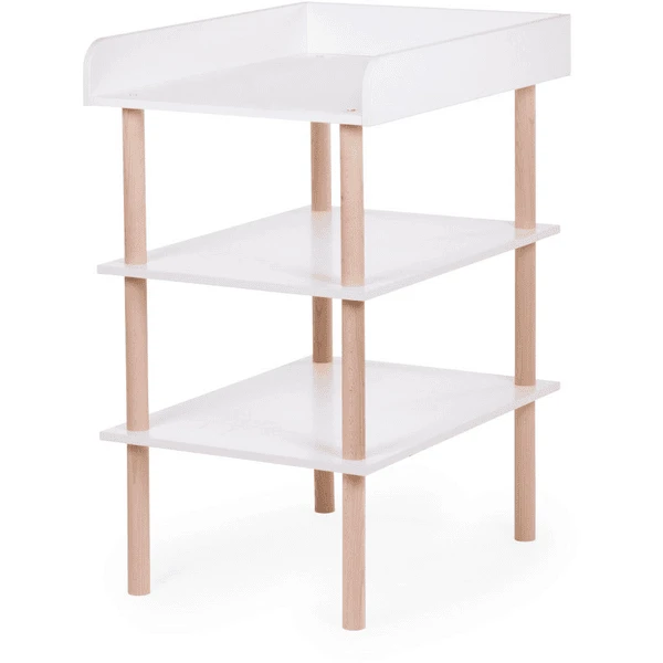 CHILD HOME Cambiador blanco natur Childhome CHILD HOME Cambiador Blanco Natur -Tienda De Mesa De Pañales child home cambiador blanco natur a367073