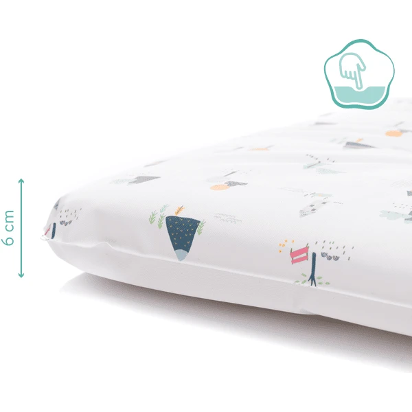 fillikid Cambiador Softy Large Village White 85x75 cm Fillikid Cambiador Softy Large Village White 85x75 Cm -Tienda De Mesa De Pañales fillikid cambiador softy large village white 85x75 cm a409709 2