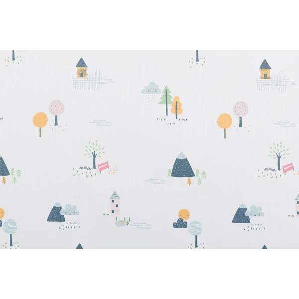 fillikid Cambiador Softy Large Village White 85x75 cm Fillikid Cambiador Softy Large Village White 85x75 Cm -Tienda De Mesa De Pañales fillikid cambiador softy large village white 85x75 cm a409709 3