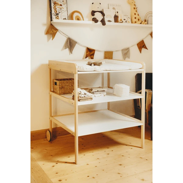 Geuther Estantería cambiador Clara XL blanco madera Geuther Estantería Cambiador Clara XL Blanco Madera -Tienda De Mesa De Pañales geuther estanteria cambiador clara xl blanco madera a320200 1