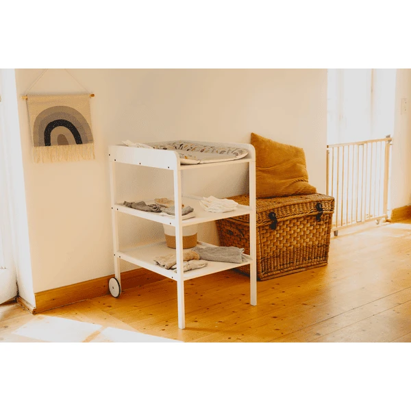Geuther Estantería cambiador Clarissa XL blanco madera Geuther Estantería Cambiador Clarissa XL Blanco Madera -Tienda De Mesa De Pañales geuther estanteria cambiador clarissa xl blanco madera a320198 2