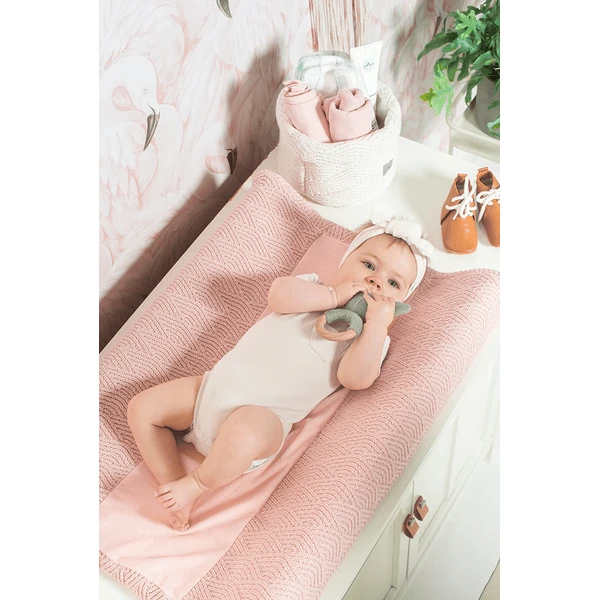 jollein Funda cojín cambiador River punto rosa pálido de 50x70cm Jollein Funda Cojín Cambiador River Punto Rosa Pálido De 50x70cm -Tienda De Mesa De Pañales jollein funda cojin cambiador river punto rosa palido de 50x70cm a283005 2