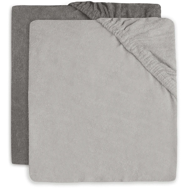 jollein Paquete de 2 fundas para cambiadores de 50x70cm de rizo - Gris Tormenta Jollein Paquete De 2 Fundas Para Cambiadores De 50x70cm De Rizo - Gris Tormenta -Tienda De Mesa De Pañales jollein paquete de 2 fundas para cambiadores de 50x70cm de rizo gris tormenta a383963