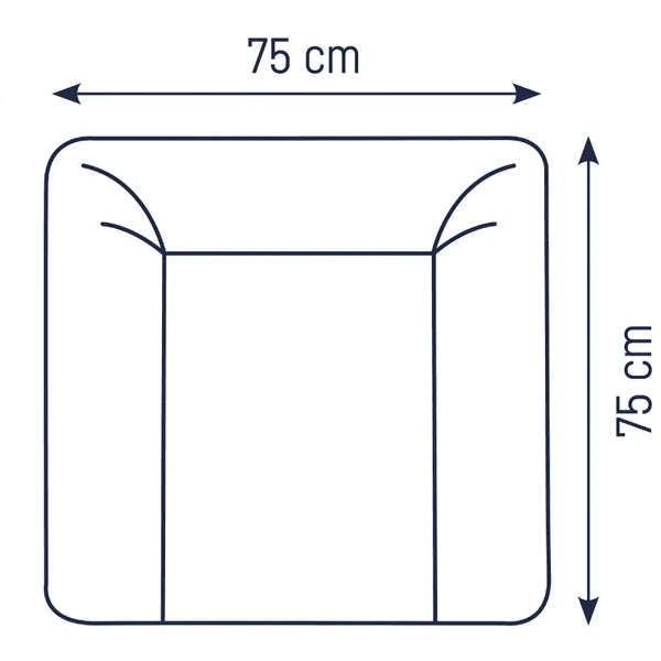 JULIUS ZÖLLNER Cambiador Softy Otti 75 x 75 cm JULIUS ZÖLLNER Cambiador Softy Otti 75 X 75 Cm -Tienda De Mesa De Pañales julius zoellner cambiador softy otti 75 x 75 cm a302030 4