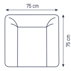 JULIUS ZÖLLNER Cambiador Softy Rosalie 75 X 75 Cm 6 JULIUS ZÖLLNER Cambiador Softy Rosalie 75 X 75 Cm -Tienda De Mesa De Pañales julius zoellner cambiador softy rosalie 75 x 75 cm a302459 4