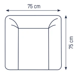 JULIUS ZÖLLNER Cambiador Softy Uni Gris Claro 75 X 75 Cm 6 JULIUS ZÖLLNER Cambiador Softy Uni Gris Claro 75 X 75 Cm -Tienda De Mesa De Pañales julius zoellner cambiador softy uni gris claro 75 x 75 cm a302462 4