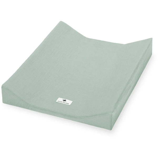 JULIUS ZÖLLNER Funda cambiador muselina verde 50 x 65 cm JULIUS ZÖLLNER Funda Cambiador Muselina Verde 50 X 65 Cm -Tienda De Mesa De Pañales julius zoellner funda cambiador muselina verde 50 x 65 cm a330384