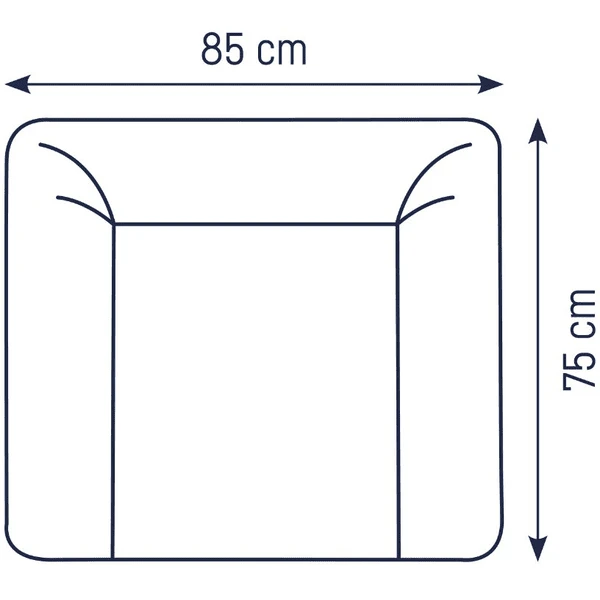 JULIUS ZÖLLNER Funda para cambiador de muselina sand 85 x 75 cm JULIUS ZÖLLNER Funda Para Cambiador De Muselina Sand 85 X 75 Cm -Tienda De Mesa De Pañales julius zoellner funda para cambiador de muselina sand 85 x 75 cm a388886 1