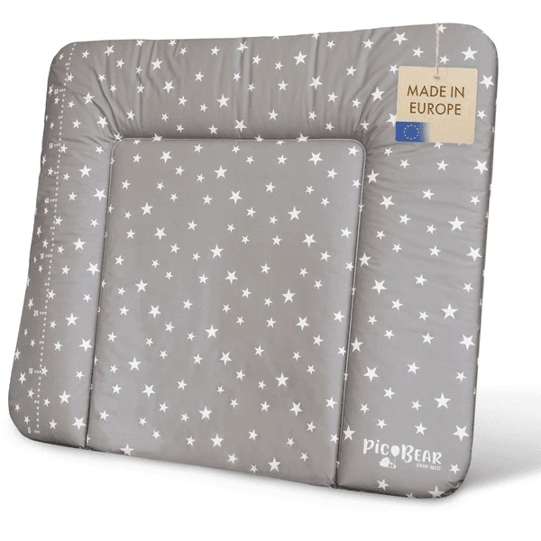 pic Bear Cambiador 72x85cm estrellas gris blanco Pic Bear Cambiador 72x85cm Estrellas Gris Blanco -Tienda De Mesa De Pañales pic bear cambiador 72x85cm estrellas gris blanco a409648