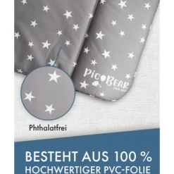 Pic Bear Cambiador 72x85cm Lunares Blanco Gris 4 Pic Bear Cambiador 72x85cm Lunares Blanco Gris -Tienda De Mesa De Pañales pic bear cambiador 72x85cm lunares blanco gris a409674 2