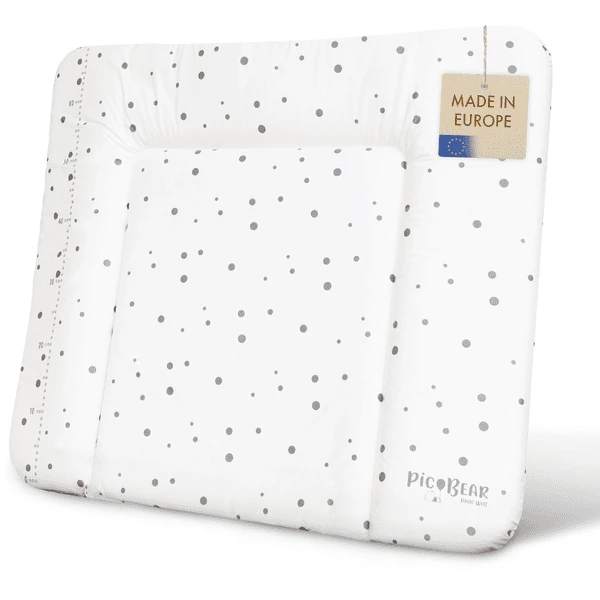 pic Bear Cambiador 72x85cm lunares blanco gris Pic Bear Cambiador 72x85cm Lunares Blanco Gris -Tienda De Mesa De Pañales pic bear cambiador 72x85cm lunares blanco gris a409674