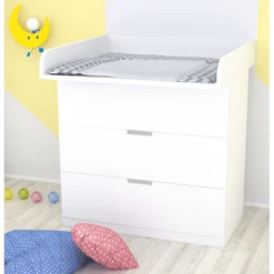 Polini Cambiador Infantil Para IKEA Malm Hemnes Y Nordli Blanco 4 Polini Cambiador Infantil Para IKEA Malm Hemnes Y Nordli Blanco -Tienda De Mesa De Pañales polini cambiador infantil para ikea malm hemnes y nordli blanco a375762 3