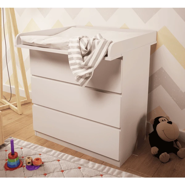 Polini Cambiador infantil para IKEA Malm Hemnes y Nordli blanco Polini Cambiador Infantil Para IKEA Malm Hemnes Y Nordli Blanco -Tienda De Mesa De Pañales polini cambiador infantil para ikea malm hemnes y nordli blanco a375762 4
