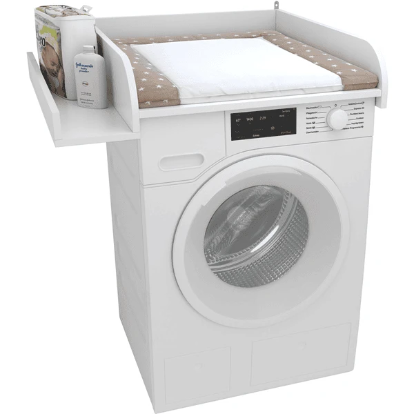 Polini Cambiador Infantil para Lavadora con Compartimento blanco Polini Cambiador Infantil Para Lavadora Con Compartimento Blanco -Tienda De Mesa De Pañales polini cambiador infantil para lavadora con compartimento blanco a409176 1