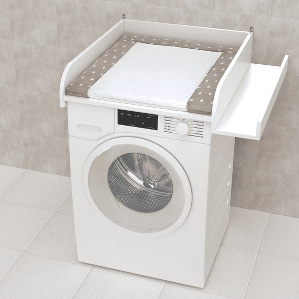 Polini Cambiador Infantil para Lavadora con Compartimento blanco Polini Cambiador Infantil Para Lavadora Con Compartimento Blanco -Tienda De Mesa De Pañales polini cambiador infantil para lavadora con compartimento blanco a409176 3