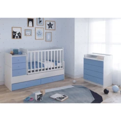 Polini Kids Cambiador Para Bebés Simple 1580 Blanco-azul 4 Polini Kids Cambiador Para Bebés Simple 1580 Blanco-azul -Tienda De Mesa De Pañales polini kids cambiador para bebes simple 1580 blanco azul a265055 2