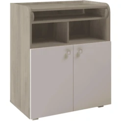 Polini Kids Mueble Cambiador Simple 1270 Olmo Blanco -Tienda De Mesa De Pañales polini kids mueble cambiador simple 1270 olmo blanco a260982 2