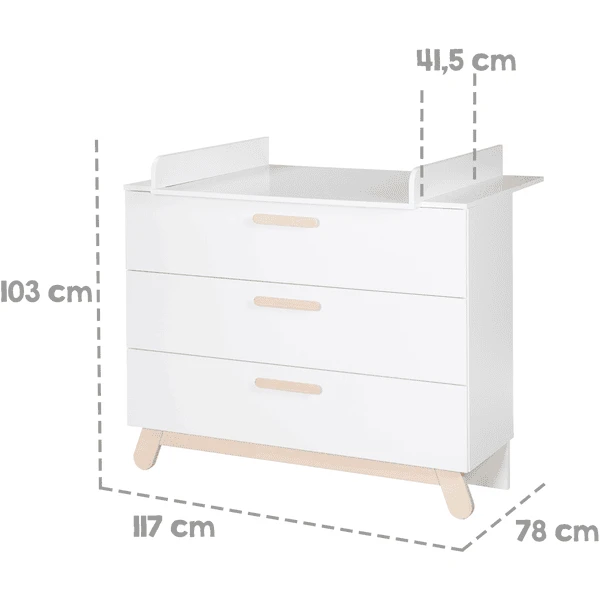 roba Cambiador mueble Clara ancho Roba Cambiador Mueble Clara Ancho -Tienda De Mesa De Pañales roba cambiador mueble clara ancho a363706 4