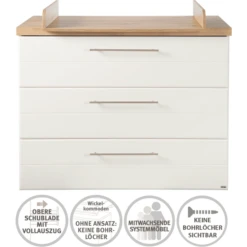 Roba Cambiador Nele Blanco 6 Roba Cambiador Nele Blanco -Tienda De Mesa De Pañales roba cambiador nele blanco a308631 4