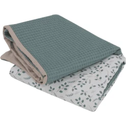 ULLENBOOM Funda Para Cambiador Waffle Floral Verde 6 ULLENBOOM Funda Para Cambiador Waffle Floral Verde -Tienda De Mesa De Pañales ullenboom funda para cambiador waffle floral verde a378496 4