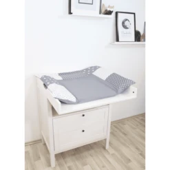 Ullenboom Patchwork Cubrecambiador Estrellas Gris 75x85 Cm 4 Ullenboom Patchwork Cubrecambiador Estrellas Gris 75x85 Cm -Tienda De Mesa De Pañales ullenboom patchwork cubrecambiador estrellas gris 75x85 cm a279607 2