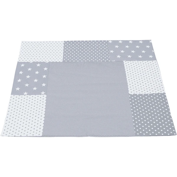Ullenboom Patchwork Cubrecambiador estrellas gris 75x85 cm Ullenboom Patchwork Cubrecambiador Estrellas Gris 75x85 Cm -Tienda De Mesa De Pañales ullenboom patchwork cubrecambiador estrellas gris 75x85 cm a279607 4